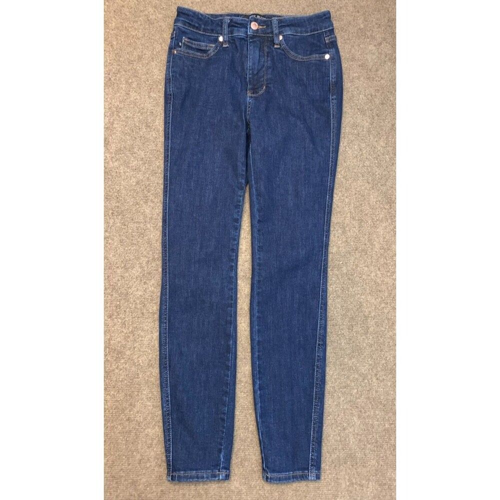 Judy Blue Jeans Womens 3/26 Tummy Control Classic Skinny Fit Stretch Dark Denim